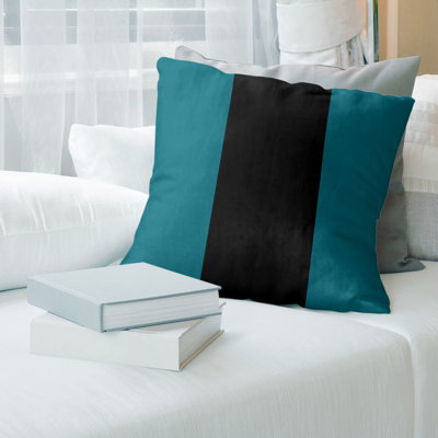Vancouver Hockey Striped Throw Pillow Vancouver Hockey Striped Throw Pillow